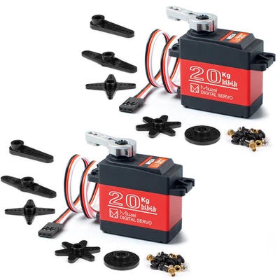 Miuzei 270° Digital RC Servo Motor 20KG Wasserdicht Servo Modellbau Lenkung Mit  - Bild 1 von 4