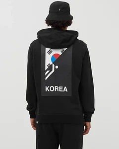 The North Face International Popover Korea Graphic Classic Climb Hoodie (M) NWT - Picture 1 of 4