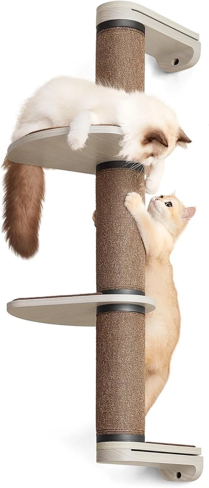 Feandrea 39.7" Wall-Mounted Cat Tree Tower with Scratching Posts & Perches - Image 1 of 4
