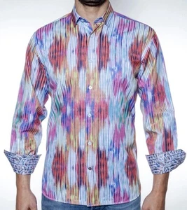 CAMISA LUCHIANO VISCONTI NEGRA Serie Hombre XL RAYAS EDICIÓN LIMITADA Multi - Imagen 1 de 18