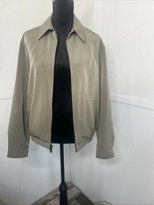 Men’s Dockers Light Weight Jacket Olive Green Size Small - Image 1 of 4