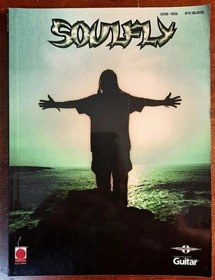 SOULFLY SELF-TITLED AUTHENTIC GUITAR TABLATURE TRANSCRIPTION SONG BOOK TAB - Image 1 of 3