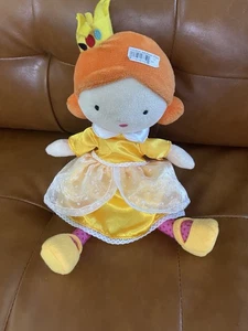 Manhattan Toy Princess Jellybeans Eliza Gold Red-Orange Soft Princess Doll 14" - Picture 1 of 7