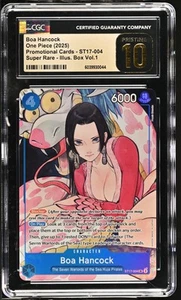 CGC 10 PRÍSTINO - Boa Hancock ST17-004 - Caja de ilustración de una pieza Vol. 1 Promo - Imagen 1 de 2