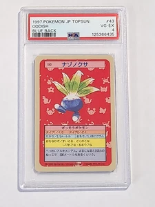 1997 POKEMON JP TOPSUN ODDISH BLUE BACK #43 PSA 4 - Picture 1 of 2
