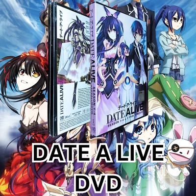 DATE A LIVE SEASON 1-4 ANIME Complete Collection DVD (English Dub) Free Ship US - Image 1 of 4