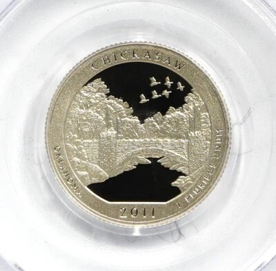 2011 S Chickasaw NP Quarter PCGS PR69DCAM - Image 1 of 4