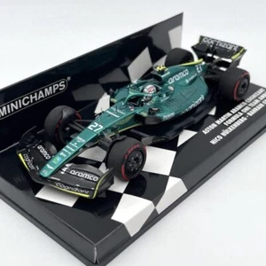 Modellino F1 Minichamps 1/43 Aston Martin F1 Team AMR22 Bahrain GP 2022 N. Hulke - Foto 1 di 7