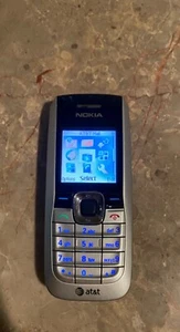 Nokia 2610 (AT&T) Silver Candybar Cellphone - - Picture 1 of 3