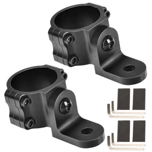 2Pc Mount Bracket For UTV ATV RZR 4WD LED Whip Light Bar 1.75" to 2"Rollbar Cage - Picture 1 of 11