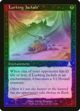 Lurking Jackals FOIL Urza's Destiny NM Black Uncommon MAGIC MTG CARD ABUGames