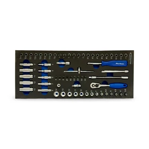 Blue Point EVA Tool Holder Set - 64 Pieces 1/4" Series Metric Socket Set - Picture 1 of 1