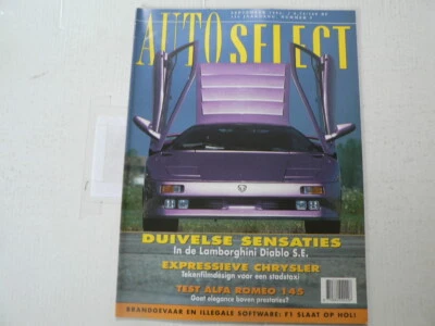 AUTO SELECT 1994-09 LAMBORGHINI DIABLO S.E.,CHRYSLER,ALFA ROMEO 145,SUBARU IMPRE Foto 1 de 4