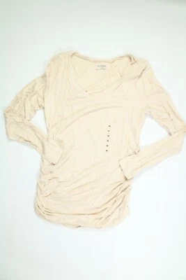 Women's Motherhood Peach Rosborne Long Sleeve Pregnancy Shirt Medium NEW! NWT - Image 1 of 4