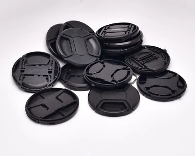 Unbranded 77mm Front Lens Pinch Cap Lot Qty-14  (#T1270) - Image 1 of 2