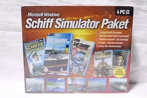 Microsoft Windows Ship Simulator Bundle 2006 PC Big Box - sealed german - Imagen 1 de 3