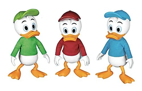 DuckTales: Huey, Dewey and Louie DAH-069 Dynamic 8ction Action Figure Set, Mu Cover