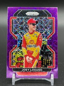 2022 Panini Prizm NASCAR Racing JOEY LOGANO *Purple Velocity Prizm! #157/199
