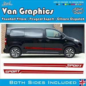 Calcomanías adhesivas a rayas Vauxhall Vivaro SWB/LWB gráficos de furgoneta envío y devolución 459 GRATIS - Imagen 1 de 5