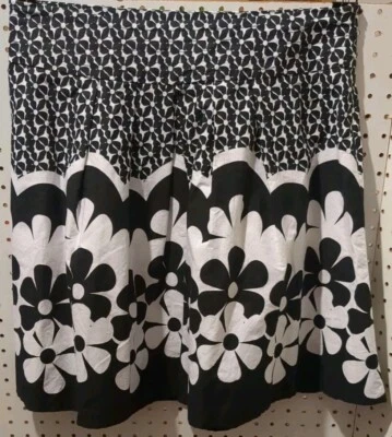 Speechless Black White Floral Skirt Size 13 Daisy - Image 1 of 4