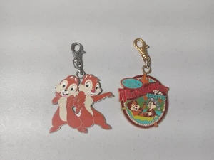 Lot Of 2 Disney  Chip & Dale's Wild West  Adventure Key Chain 2005 Limited /500 - Picture 1 of 5