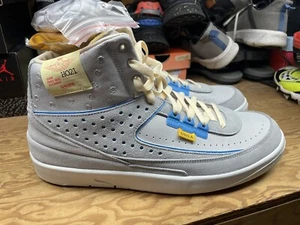 Nike Air Jordan 2 Retro SP x Union LA Size 12.5 Grey Fog DN3802-001 Offwhite II - Picture 1 of 11