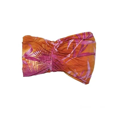 Nuevo Top Versace Bandeau Estampado Selva Rosa Talla 40EU/4US Foto 1 de 4