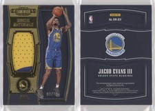 2018-19 Panini Dominion Materials Gold /10 Jacob Evans III #RM-JEV Rookie RC