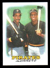Card: Baseball - Barry Bonds/Bobby Bonilla #231 - 1988 Topps Chewing Gum ~ NM