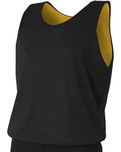 A4 NF1270 Herren 100% Polyester Trikot ärmellos Wende Mesh Tank Top - Bild 1 von 17