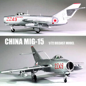 CHINA MIG-15 1/72 diecast plane model aircraft