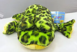 Ganz Webkinz Bullfrog Peluche con CODICE Hm114 rana - Foto 1 di 2
