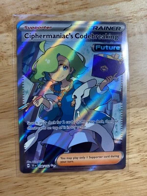 Ciphermaniac's Codebreaking 198/162 - Sv05: Temporal Forces Holo - Pokemon TCG - Image 1 of 3