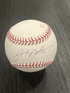 Josh Johnson Signed Autographed Rawlings OML Baseball JSA - Picture 1 of 2