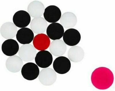 Carrom Board Coins Acrylic Plastic for Smooth Play with 1 Striker - image 1 of 2