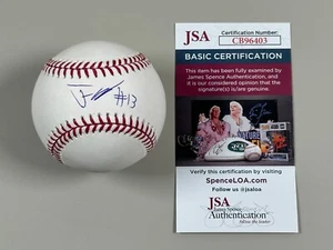 Justin Crawford Signed Official Baseball JSA COA Philadelphia Phillies Prospect - Picture 1 of 8