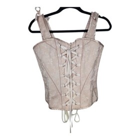 Sexy Corset  Steel Boned Lace up Victorian Waist Trainer Bustier Tops Corsets 