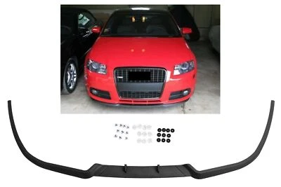 Für Audi A3 S3 8P 8PA Front Spoiler Lippe Frontschürze Frontlippe Frontansatz - Bild 1 von 4