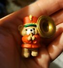 1991 Hallmark Merry Miniature Teddy Bear Tuba 1St Of Music Maker Series Nwt New