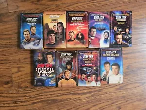 Star Trek: The Original Series 9 book lot. Vintage Pocket Sci-fi paperbacks 3 - Picture 1 of 5