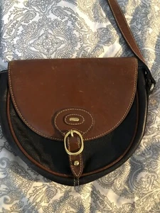 VINTAGE BALLY LEATHER SADDLE BAG - USED - Picture 1 of 23