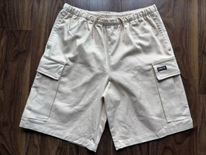 Adidas “Adventure” UK XL Cargo Shorts Natural Sand W36 Relaxed Fit BNWOT RRP £59 - Picture 1 of 14