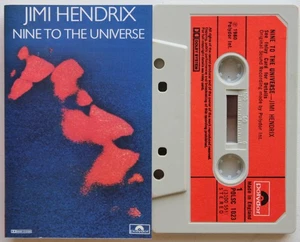 JIMI HENDRIX - NINE TO THE UNIVERSE (POLYDOR POLSC1023) 1980 UK CASSETTE TAPE - Picture 1 of 4