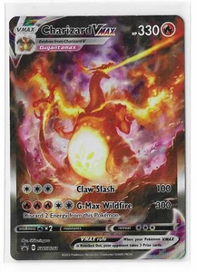 Charizard VMAX SWSH261 Black Star Promo Pokemon TCG Espada y Escudo Tarjeta Casi Nuevo - Imagen 1 de 2
