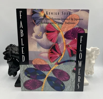 Легендарные цветы волокна искусства винтажный лоскутное одеяло узоры вдохновленный японский оригами судо - Изображение 1 из 4