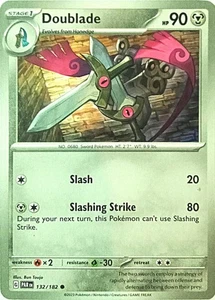 Doublade Paradox Rift Pokemon TCG 132/182 regolare comune  - Foto 1 di 1
