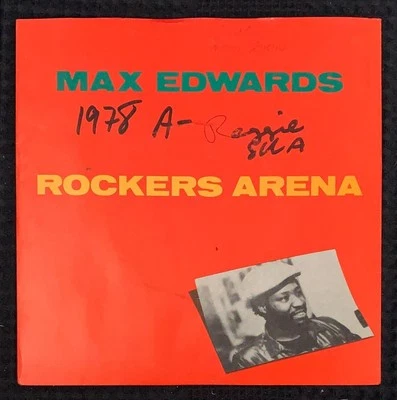 MAX EDWARDS Rockers Arena / Zion Country ROOTS REGGAE 1981 P/S Korova KOW16 MINT - Image 1 of 4