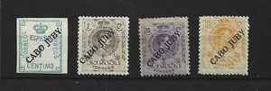 CABO JUBY 1922 EDIFIL 19/21* CATALOGO 575 EUROS - Bild 1 von 1