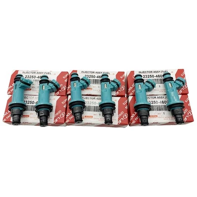 6Pcs OEM Dens* Fuel Injector 23250-46090 For Supra Lexus GS300 SC300 IS300 3.0L Foto 1 de 4