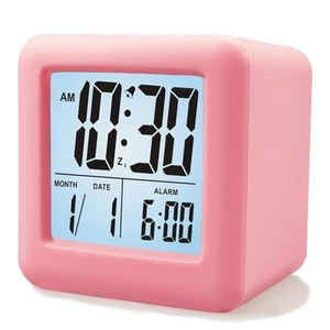 Digital Alarm Clock Kids Clock with Snooze and White Nightlight - Easy Settin... - Picture 1 of 7